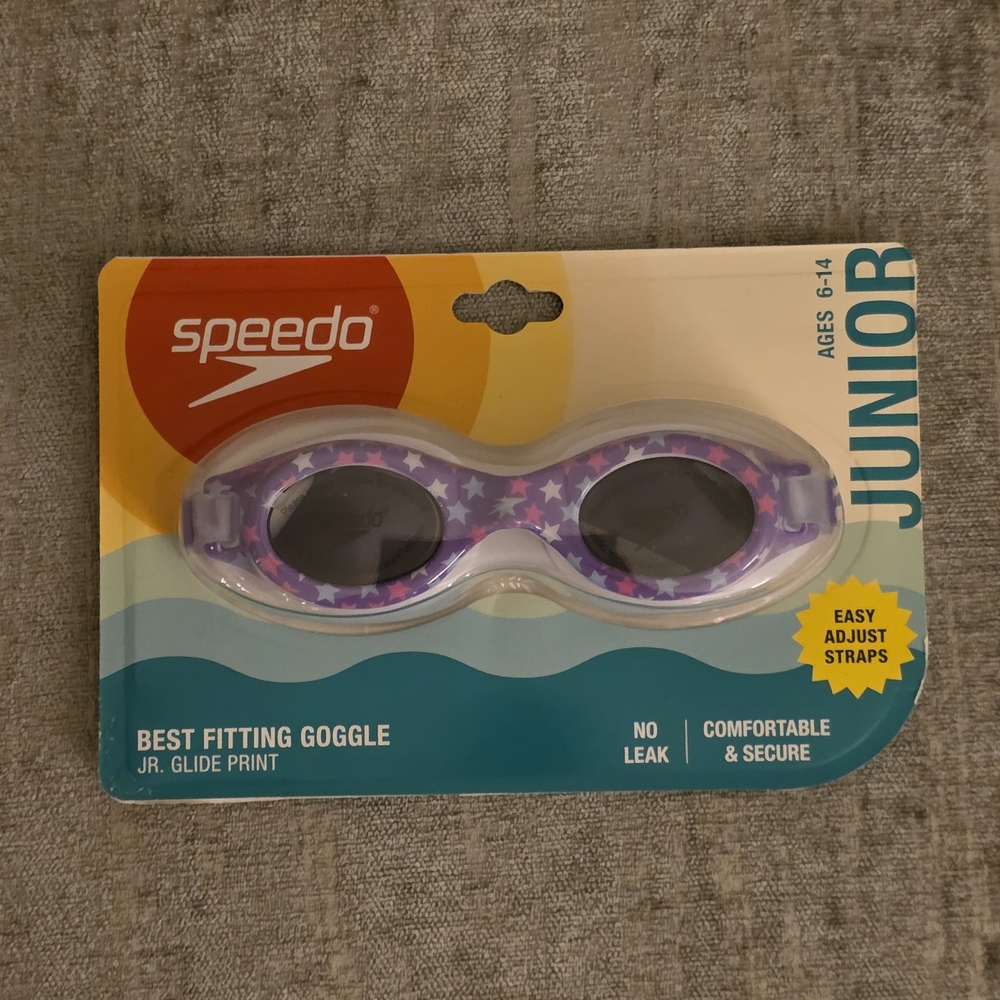 Speedo Junior Glide Print Goggles